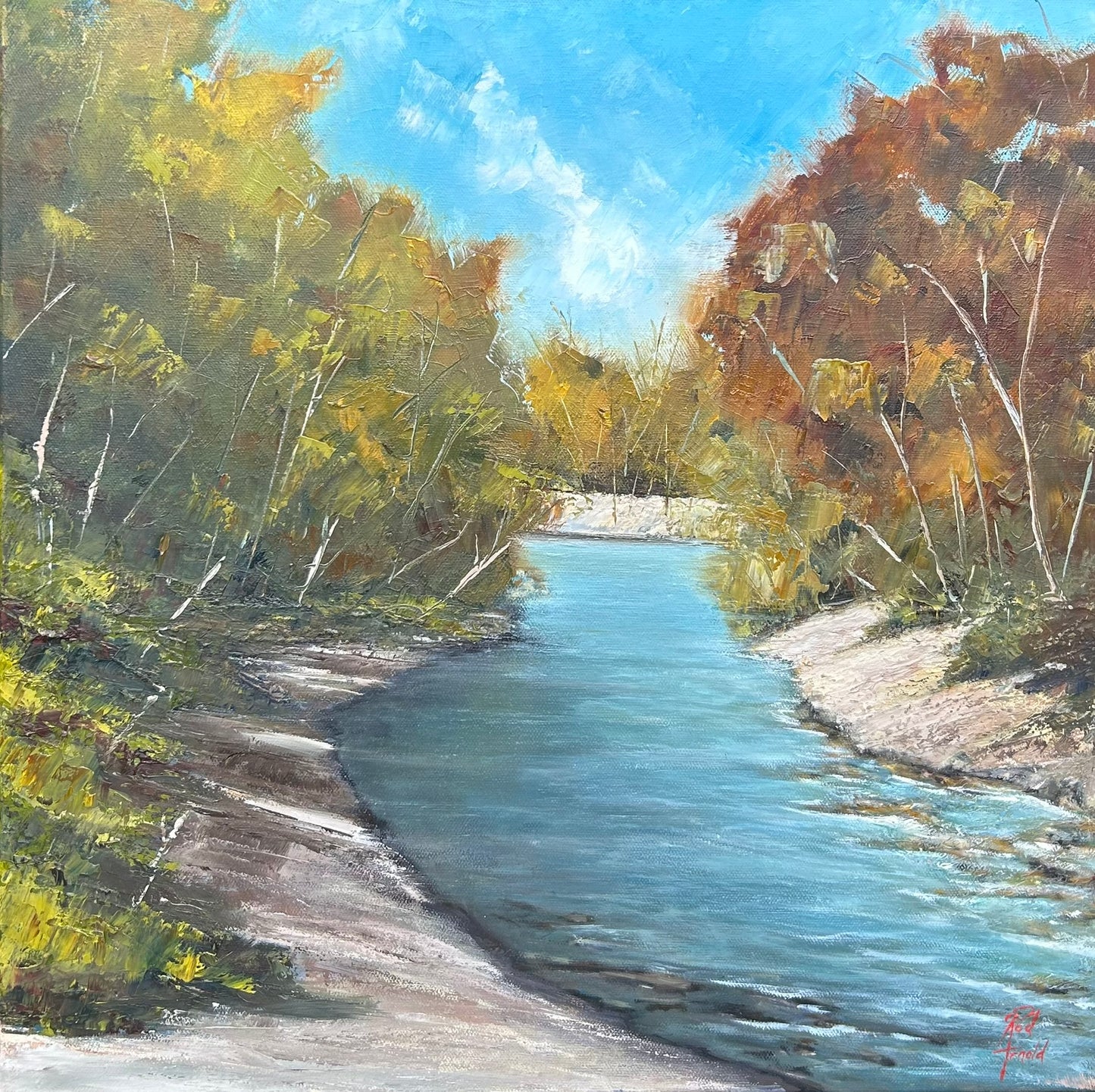 Bend in Mountain Creek